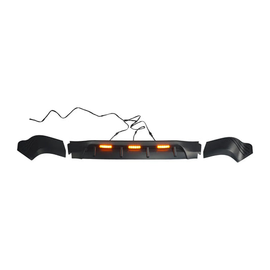 LED Hood Deflector for 2013-2018 Dodge Ram 1500 - view 2