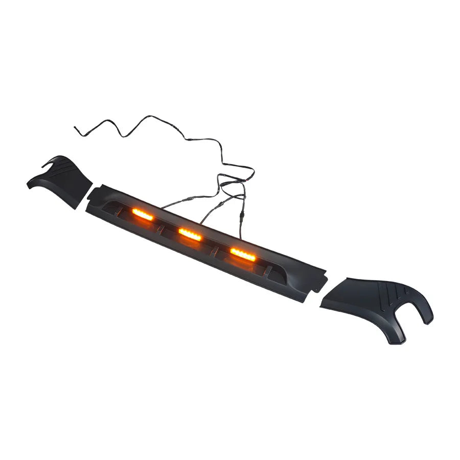 LED Hood Deflector for 2023-2026 Jeep Gladiator JT - view 10