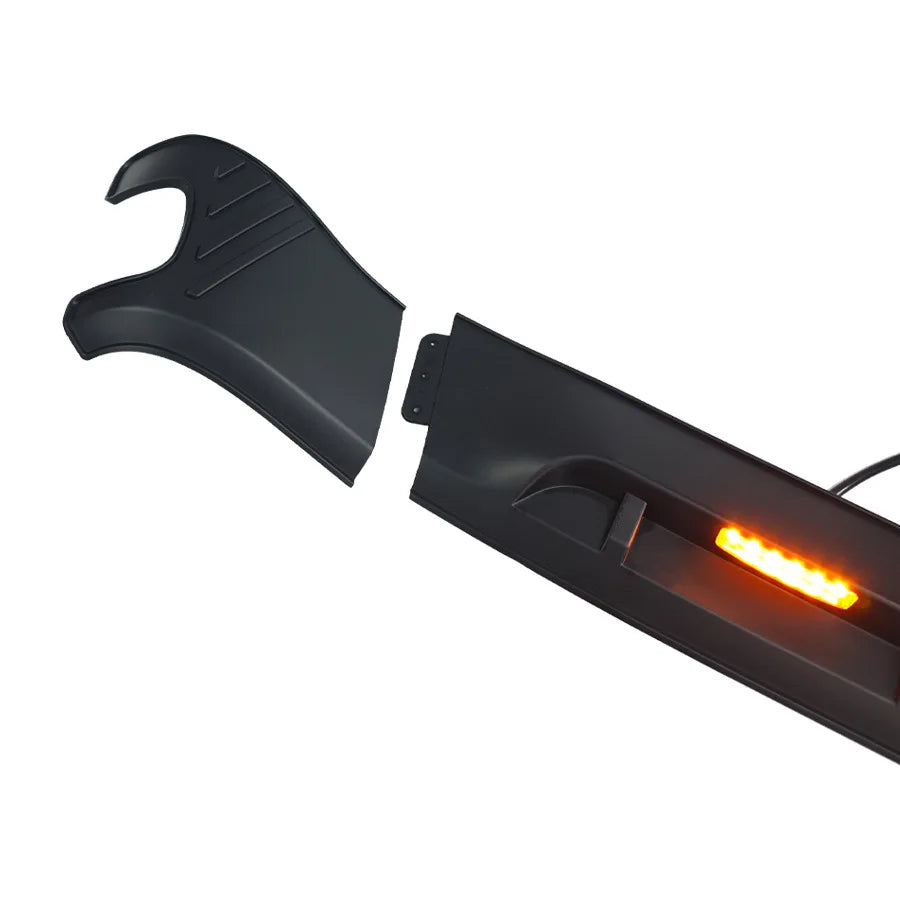 LED Hood Deflector for 2023-2026 Jeep Gladiator JT - view 6
