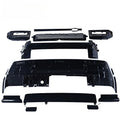 For 2020-2024 Land Rover Defender L663 Blackout Kit 007 Style Front Rear Bumper Trim Set Fog Light Frame Guard Car Styling