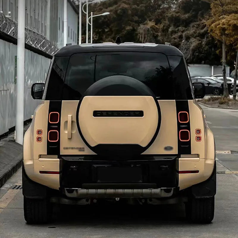 For 2020-2023 Land Rover Defender 90/110 Spare Tire Cover Modification Protective Shell Case High-Gloss Styling & Protection