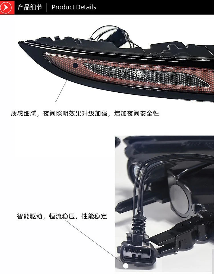 Rear Bumper Fog Light Reflector for 2020-2023 Land Rover Range Rover Evoque - view 11