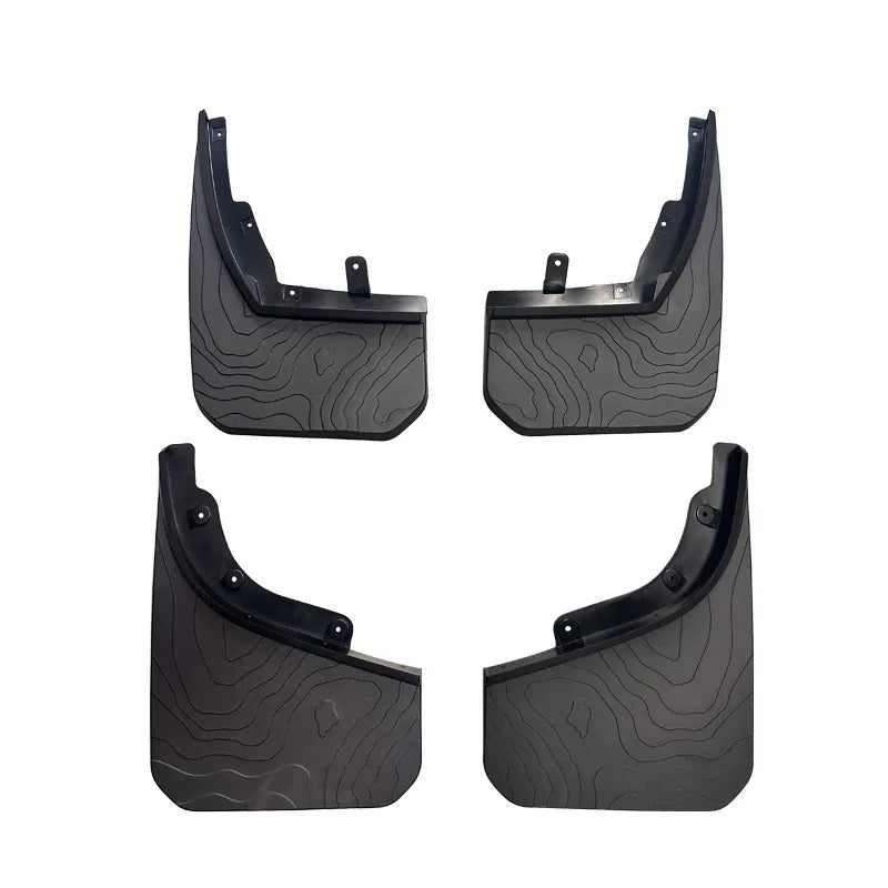 Wide Mud Flaps for Land Rover New Defender 110 90 130 2020+ Rear Tire Splash Guards Mudguards Union Jack Flag Pattern Accessory