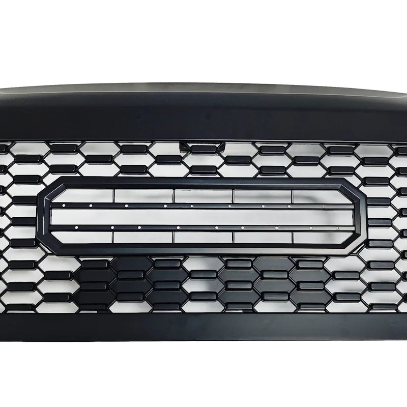 TRD Pro Style Front Grille Bumper for Toyota Sequoia 2008-2018 2nd Generation Grille ABS Black Replacement Car Racing Grills