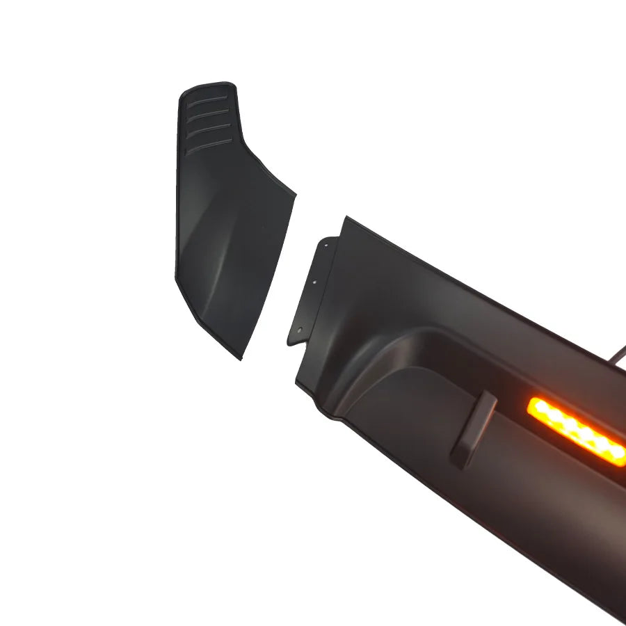 LED Hood Deflector for 2012-2018 Ford Transit Tourneo Custom - view 3