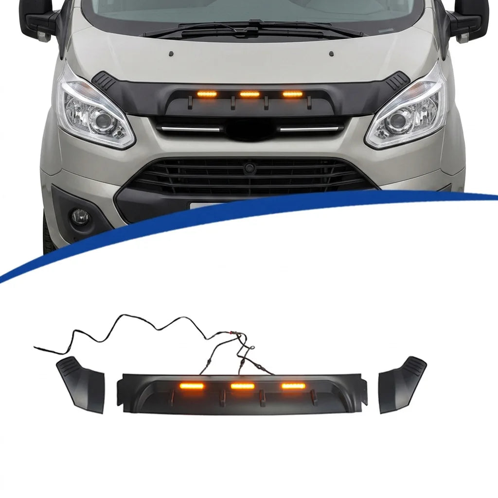 LED Hood Deflector for 2012-2018 Ford Transit Tourneo Custom