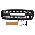 Front Grille Bumper Radiator Grill for 2001-2004 Toyota Sequoia TRD Style Racing Grills ABS Black Mesh Car Accessories Styling