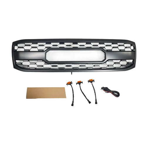 For 1998-2002 Toyota Land Cruiser LC100 FJ100 TRD Style Front Grille ABS Grill Replacement Racing Grills Car Accessories Styling