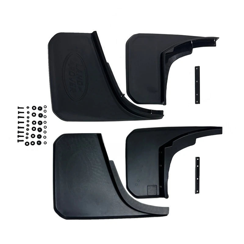 Wide Mud Flaps Splash Guards Mudguards for Land Rover Defender L663 2020 2021 2022 2023 Off-Road Front & Rear 4PCS Set