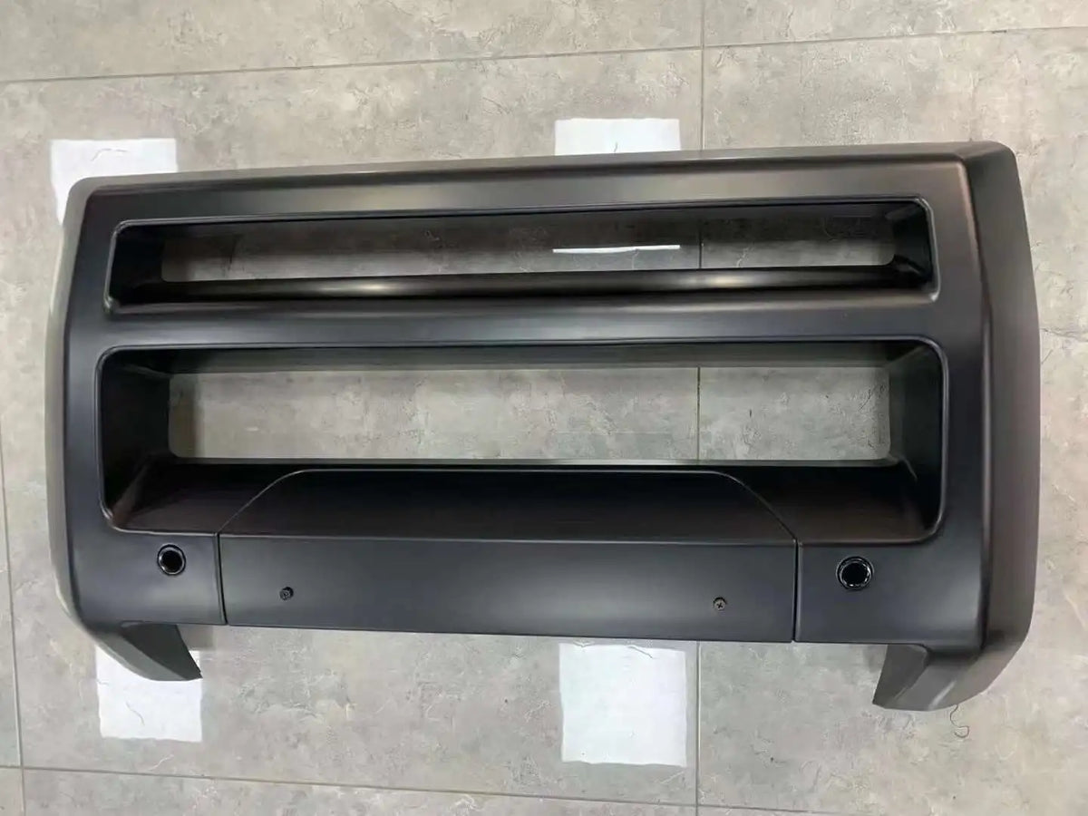 Glossy Black Front Bumper Protective Bar for Land Rover Defender 90 110 2021+ Matte Black Trim Cover Car Styling Accessories