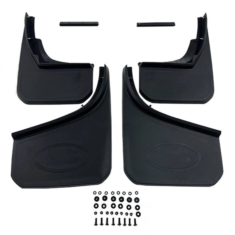 Wide Mud Flaps Splash Guards Mudguards for Land Rover Defender L663 2020 2021 2022 2023 Off-Road Front & Rear 4PCS Set