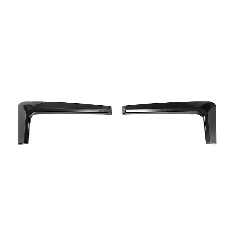 For 2020-2024 Land Rover Defender Eyebrow Trim Fog Light Lamp Eyebrow Blade Style Gloss Black ABS Body Kits Car Accessories