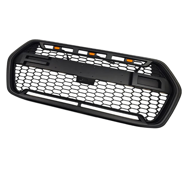For 2019-2026 Ford Transit MK8 Trail Front Grille Gloss Black Grill ABS Racing Grills US Model Only Car Accessories styling