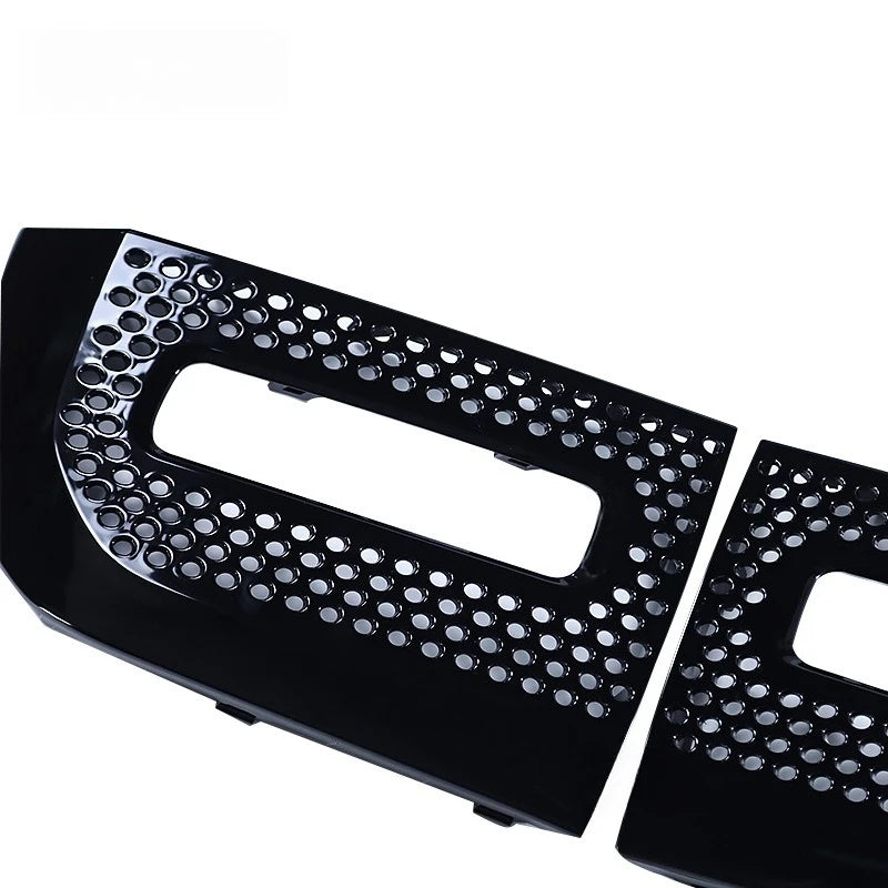 For 2020-2024 Land Rover Defender L663 Blackout Kit 007 Style Front Rear Bumper Trim Set Fog Light Frame Guard Car Styling