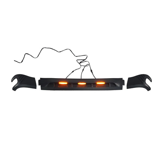 LED Hood Deflector for 2023-2026 Jeep Gladiator JT - view 2
