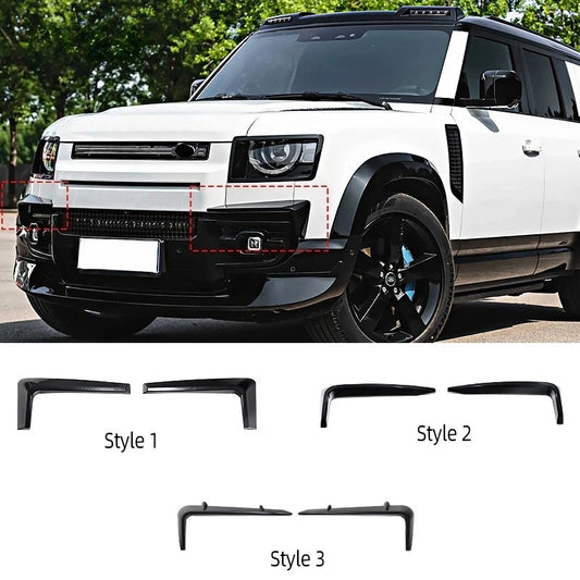 Fog Light Eyebrow Trim for 2020-2024 Land Rover Defender