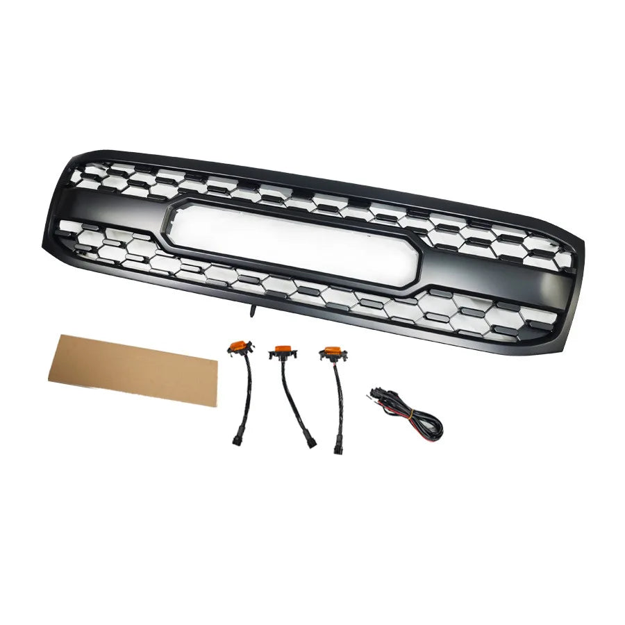 For 1998-2002 Toyota Land Cruiser LC100 FJ100 TRD Style Front Grille ABS Grill Replacement Racing Grills Car Accessories Styling