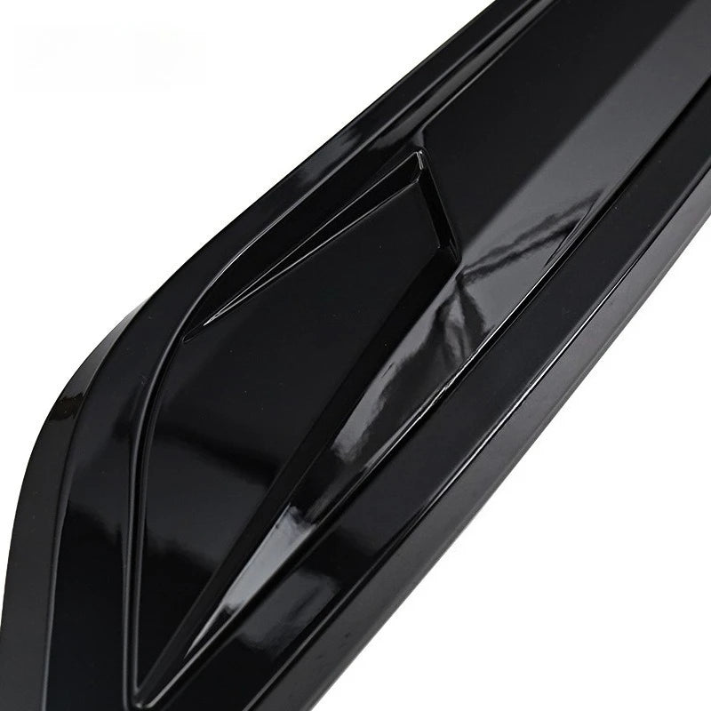 For Land Rover Defender 90/110/130 2020-2025 Front Bonnet Air Intake Grille Cover Gloss Black Hood Vent Trim Car Accessories