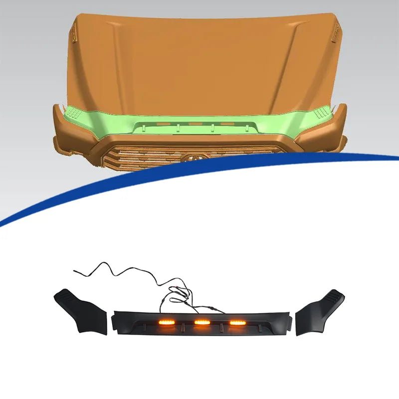 LED Hood Deflector for 2024-2026 Toyota Tacoma