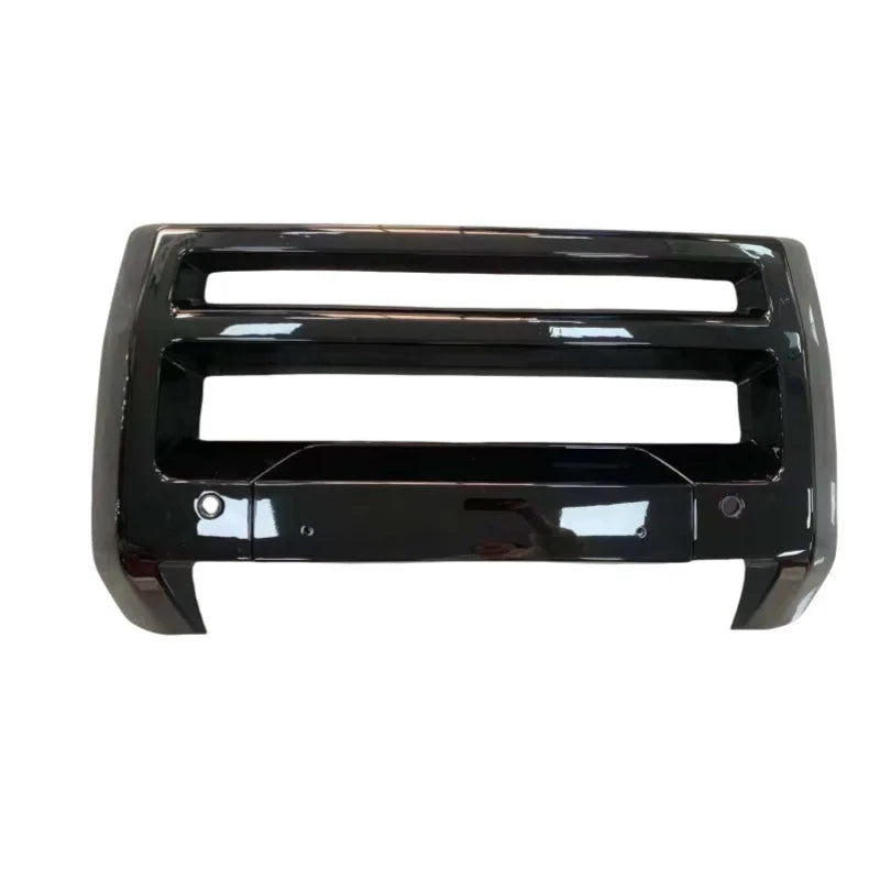 Glossy Black Front Bumper Protective Bar for Land Rover Defender 90 110 2021+ Matte Black Trim Cover Car Styling Accessories
