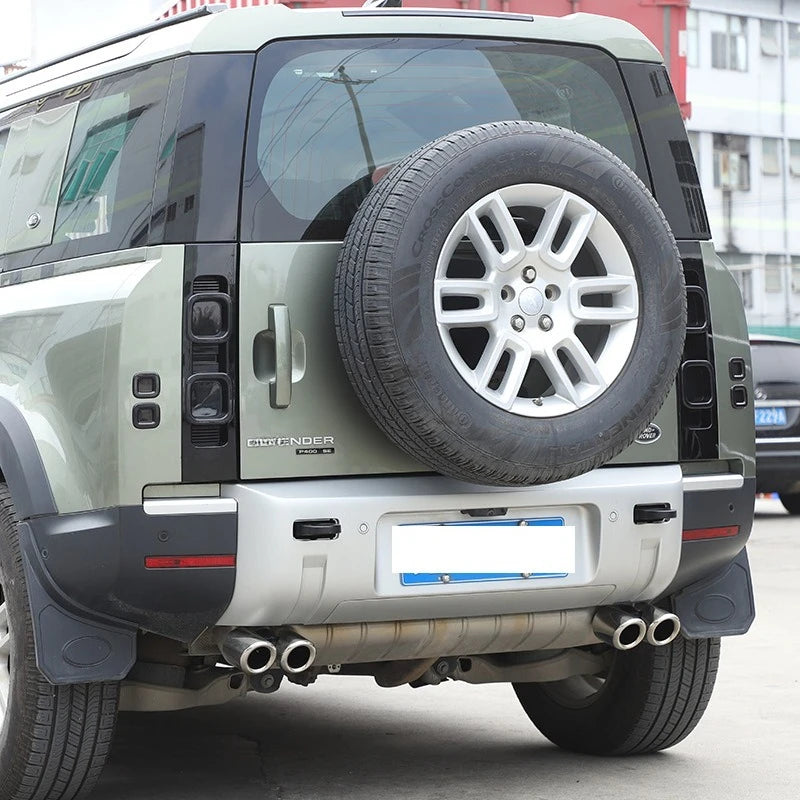 For 2020-2022 Land Rover Defender Smoked Black Tail Light Cover Lamp Shell Rear Light Housing Trim 6-Piece Set Car Accessory