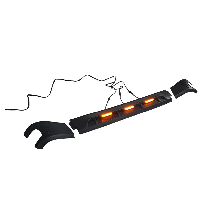 LED Hood Deflector for 2023-2026 Jeep Gladiator JT - view 5
