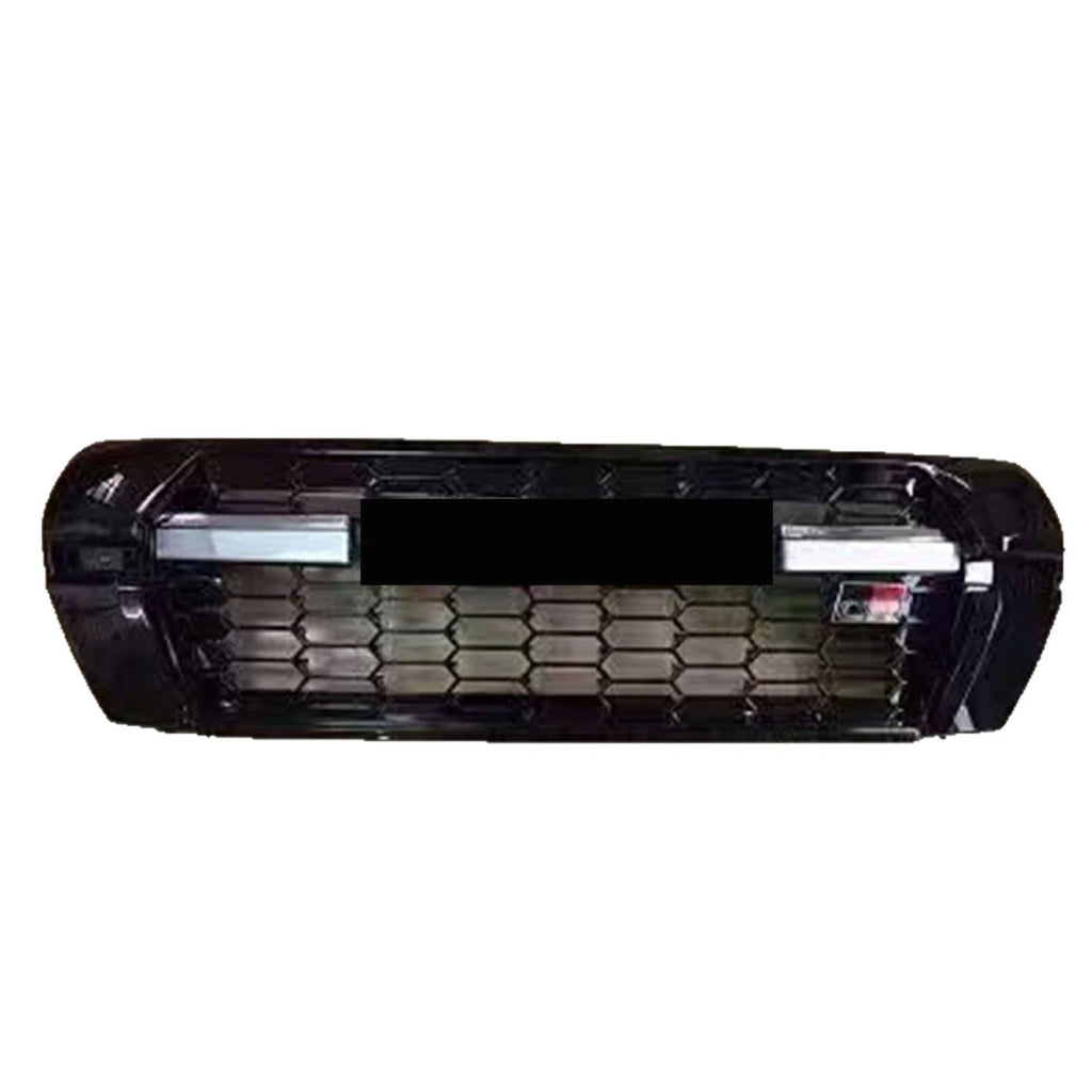 Front Mesh Grille Bumper for Toyota Land Cruiser LC200 2008-2015 Grille with LED Lights Racing Grills Car Accessories Styling